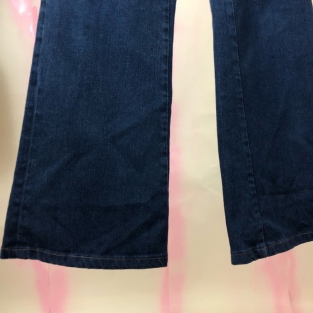 J Brand Marrakesh Dark Wash Flare Wide Leg Jeans - Picture 4 of 8